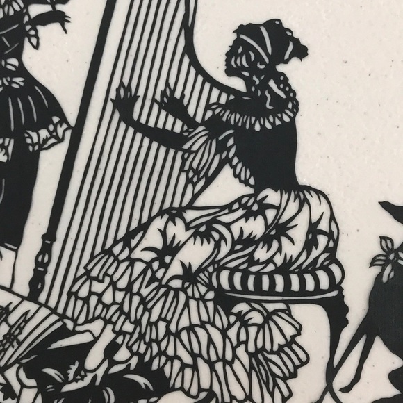 💖 Handmade PaperCut Silhouette Scherenschn… - Picture 3 of 7